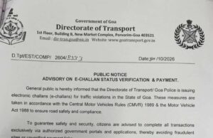 Transport dept cautions against fraudulent e-challan payment links