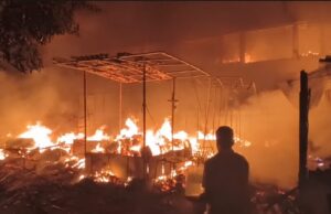 Public entry banned within 50 metres of fire-hit Vasco market till Nov 1