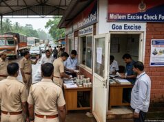 ACB raids at Mollem and Patradevi excise checkposts; seizes unaccounted cash