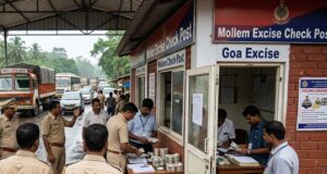 ACB raids at Mollem and Patradevi excise checkposts; seizes unaccounted cash