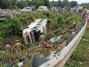 Goa–Thrissur bus plunges into low-lying area in Kerala; around 30 passengers escape with minor injuries