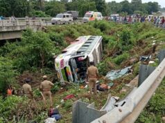 Goa–Thrissur bus plunges into low-lying area in Kerala; around 30 passengers escape with minor injuries